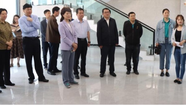 省发改委调研组莅临青天伟业调研